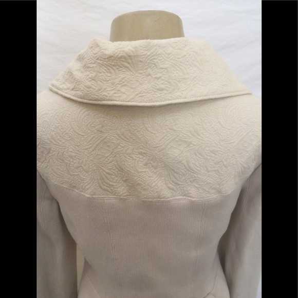 Free People Size 8 Beige/Cream Knit Sweater Jacket - Picture 5 of 8